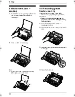 Предварительный просмотр 68 страницы Panasonic KX-FP145C Operating Instructions Manual