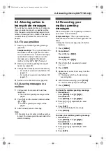 Preview for 41 page of Panasonic KX-FP148RU Operating Instructions Manual