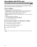 Предварительный просмотр 56 страницы Panasonic KX-FP151AL Operating Instructions Manual