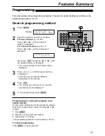 Предварительный просмотр 61 страницы Panasonic KX-FP151AL Operating Instructions Manual