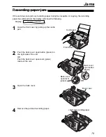 Предварительный просмотр 79 страницы Panasonic KX-FP151AL Operating Instructions Manual