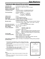 Предварительный просмотр 83 страницы Panasonic KX-FP151AL Operating Instructions Manual