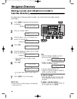 Preview for 24 page of Panasonic KX-FP151E Operating Instructions Manual