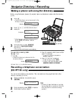 Preview for 26 page of Panasonic KX-FP151E Operating Instructions Manual