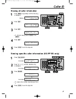 Предварительный просмотр 29 страницы Panasonic KX-FP151E Operating Instructions Manual