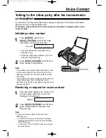 Предварительный просмотр 31 страницы Panasonic KX-FP151E Operating Instructions Manual