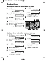 Предварительный просмотр 36 страницы Panasonic KX-FP151E Operating Instructions Manual