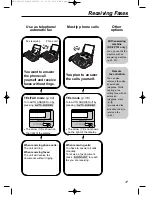 Предварительный просмотр 39 страницы Panasonic KX-FP151E Operating Instructions Manual