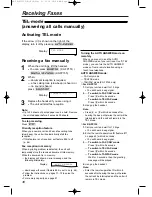 Предварительный просмотр 40 страницы Panasonic KX-FP151E Operating Instructions Manual