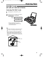 Предварительный просмотр 41 страницы Panasonic KX-FP151E Operating Instructions Manual