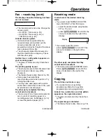 Предварительный просмотр 77 страницы Panasonic KX-FP151E Operating Instructions Manual