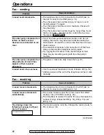 Preview for 60 page of Panasonic KX-FP152 Operating Instructions Manual