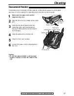 Preview for 67 page of Panasonic KX-FP152 Operating Instructions Manual