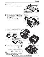 Preview for 11 page of Panasonic KX FP155 - B/W Thermal Transfer Operating Instructions Manual