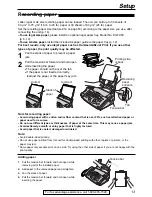 Preview for 13 page of Panasonic KX FP155 - B/W Thermal Transfer Operating Instructions Manual