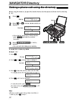 Preview for 22 page of Panasonic KX FP155 - B/W Thermal Transfer Operating Instructions Manual