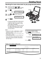 Preview for 35 page of Panasonic KX FP155 - B/W Thermal Transfer Operating Instructions Manual