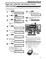 Preview for 43 page of Panasonic KX FP155 - B/W Thermal Transfer Operating Instructions Manual