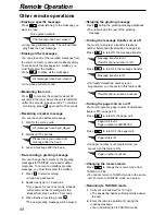 Preview for 58 page of Panasonic KX FP155 - B/W Thermal Transfer Operating Instructions Manual