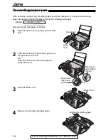 Preview for 78 page of Panasonic KX FP155 - B/W Thermal Transfer Operating Instructions Manual