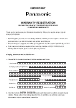 Preview for 2 page of Panasonic KX-FP181 Operating Instructions Manual