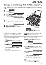 Preview for 25 page of Panasonic KX-FP181 Operating Instructions Manual