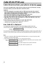 Preview for 26 page of Panasonic KX-FP181 Operating Instructions Manual