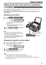 Preview for 31 page of Panasonic KX-FP181 Operating Instructions Manual