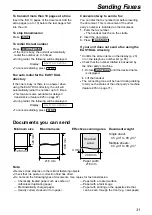 Preview for 33 page of Panasonic KX-FP181 Operating Instructions Manual