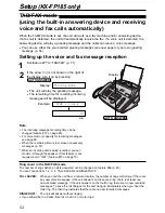 Preview for 54 page of Panasonic KX-FP181E Operating Instructions Manual