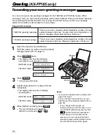 Preview for 56 page of Panasonic KX-FP181E Operating Instructions Manual