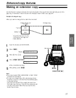 Preview for 41 page of Panasonic KX-FP195 Operating Instructions Manual