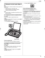 Preview for 23 page of Panasonic KX FP205 - B/W Thermal Transfer (Spanish) Manual Del Instrucción