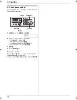 Предварительный просмотр 18 страницы Panasonic KX-FP205 Operating Instructions Manual