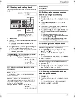 Предварительный просмотр 21 страницы Panasonic KX-FP205 Operating Instructions Manual