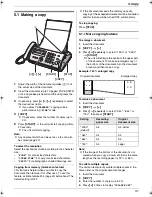 Предварительный просмотр 31 страницы Panasonic KX-FP205 Operating Instructions Manual