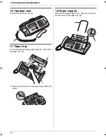 Preview for 12 page of Panasonic KX-FP205AL Operating Instructions Manual