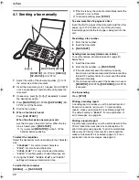 Preview for 22 page of Panasonic KX-FP205AL Operating Instructions Manual