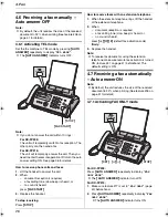 Preview for 26 page of Panasonic KX-FP205AL Operating Instructions Manual