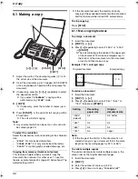 Preview for 32 page of Panasonic KX-FP205AL Operating Instructions Manual