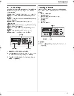 Preview for 13 page of Panasonic KX-FP205C Operating Instructions Manual