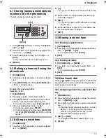 Preview for 17 page of Panasonic KX-FP205C Operating Instructions Manual