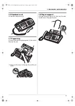 Preview for 9 page of Panasonic KX-FP206CX Operating Instructions Manual