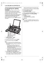 Preview for 30 page of Panasonic KX-FP206CX Operating Instructions Manual