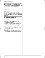 Preview for 4 page of Panasonic KX-FP207FX Operating Instructions Manual