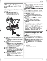 Preview for 27 page of Panasonic KX-FP207FX Operating Instructions Manual