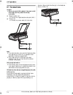 Preview for 14 page of Panasonic KX-FP215 Operating Instructions Manual