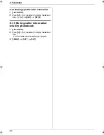 Preview for 22 page of Panasonic KX-FP215 Operating Instructions Manual