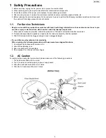 Предварительный просмотр 5 страницы Panasonic KX-FP215 Service Manual