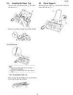 Предварительный просмотр 55 страницы Panasonic KX-FP215 Service Manual